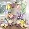 Spring Floral Butterfly Balloon Arch Kit – 137 Pcs Pastel Lavender, Purple & Yellow Balloons with Daisy & Butterfly Foil Balloons for Baby Shower, Birthday, Garden, Tea Party & Wildflower Fairy Décor